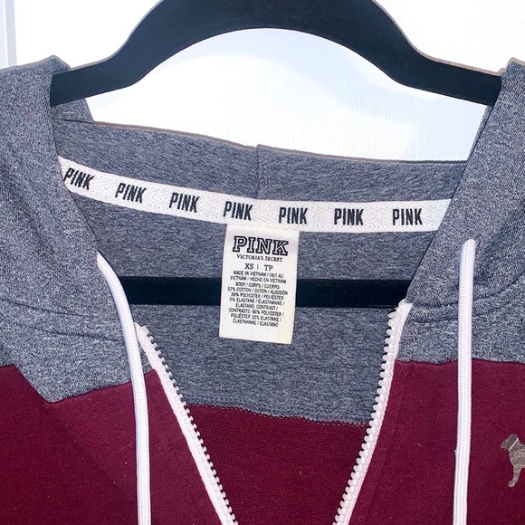 Pink by Victoria’s Secret Zip Up Hooded Jacket - Picture 2 of 4